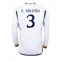 Camiseta Real Madrid Eder Militao #3 Primera Equipación Replica 2023-24 mangas largas